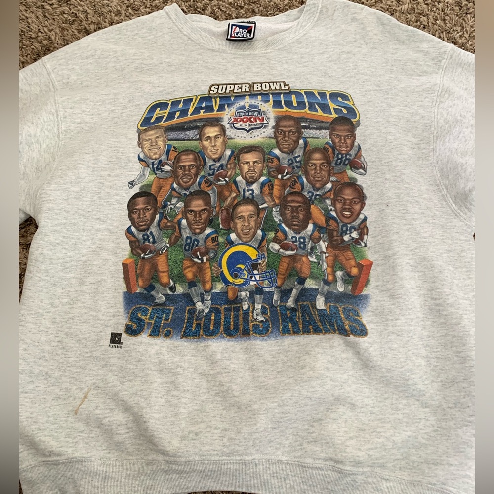 vintage rams crew neck